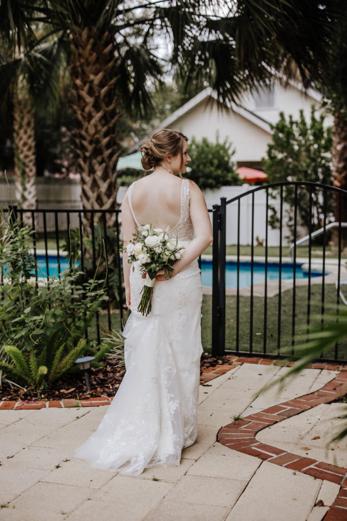 Sweetwater branch inn , Gainesville FL Wedding Photographer Bride and groom Portraits by Captured By Lau Photography a Florida wedding Photographer 
