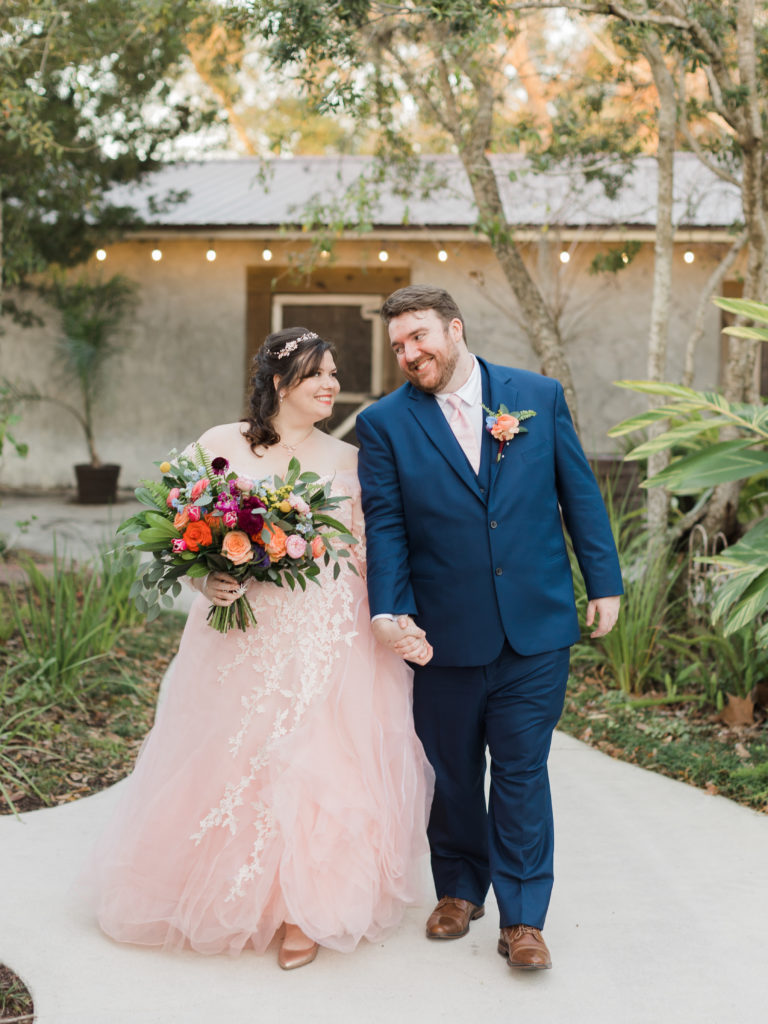 The Carriage House St Augustine Spring Wedding.