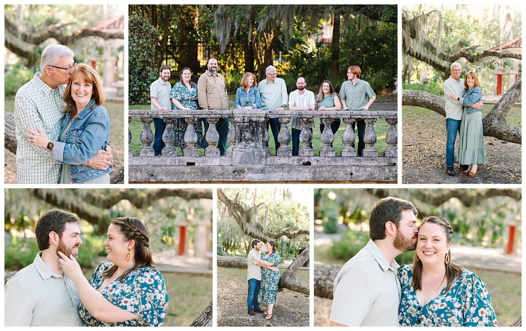 A large family photo shoot with Laura Perez Photography in Florida.