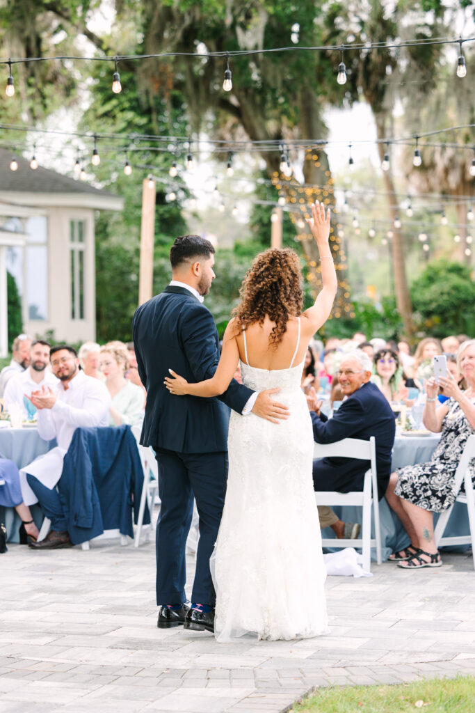 Elegant wedding at Azaleana Manor in Jacksonville, Florida, featuring a couple in front of the grand southern-style estate with waterfront views and classic white columns." Let me know if you'd like me to keep going down the list and finish the full set of alt texts for all 15 venues