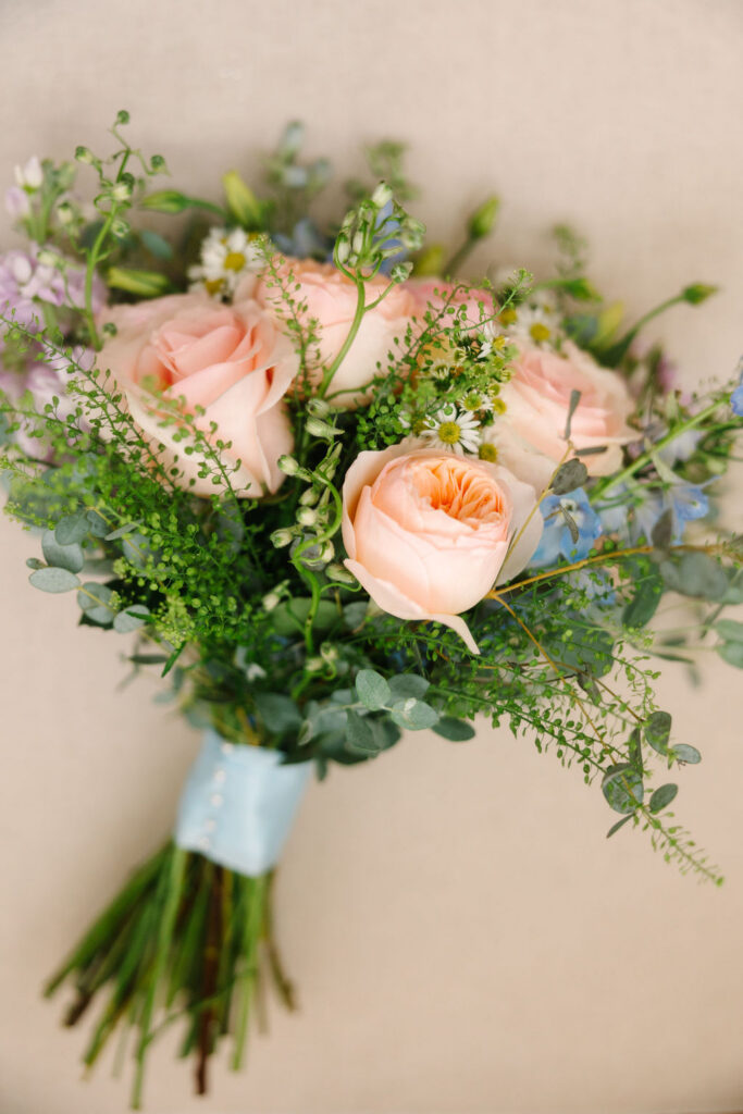 Ribault Club wedding invitation flat lay Jacksonville